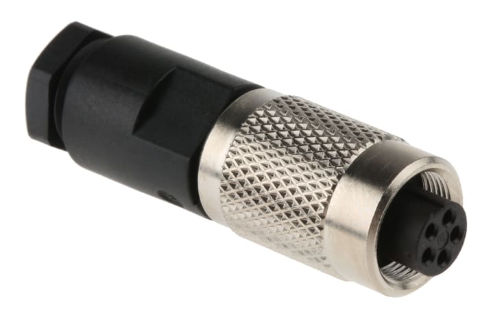 binder Circular Connector, 5 Contacts, Cable Mount, M9 Connector, Socket, Female, IP67, 712 Series