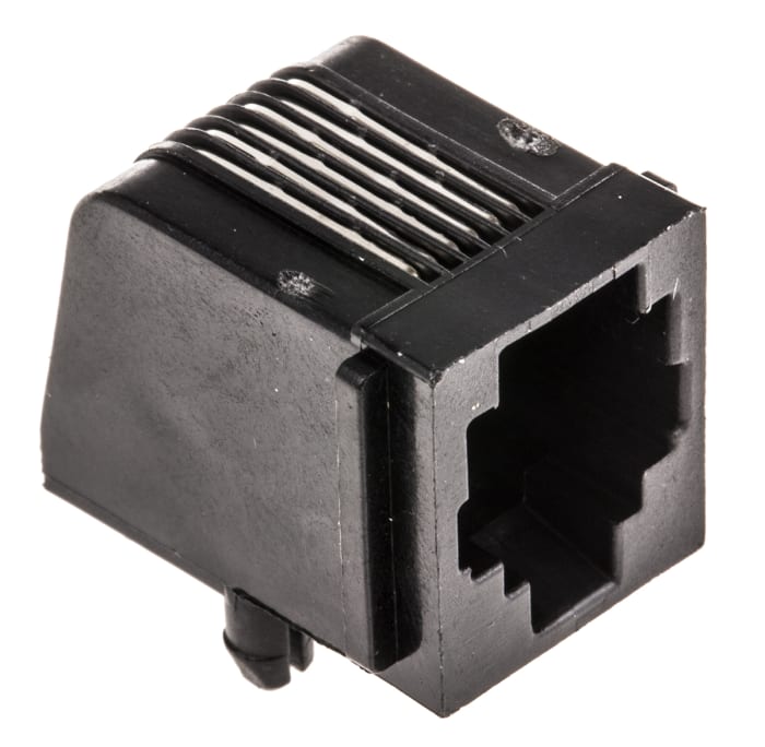 TE Connectivity 520250 Series Female RJ25 Connector, Through Hole, Cat3