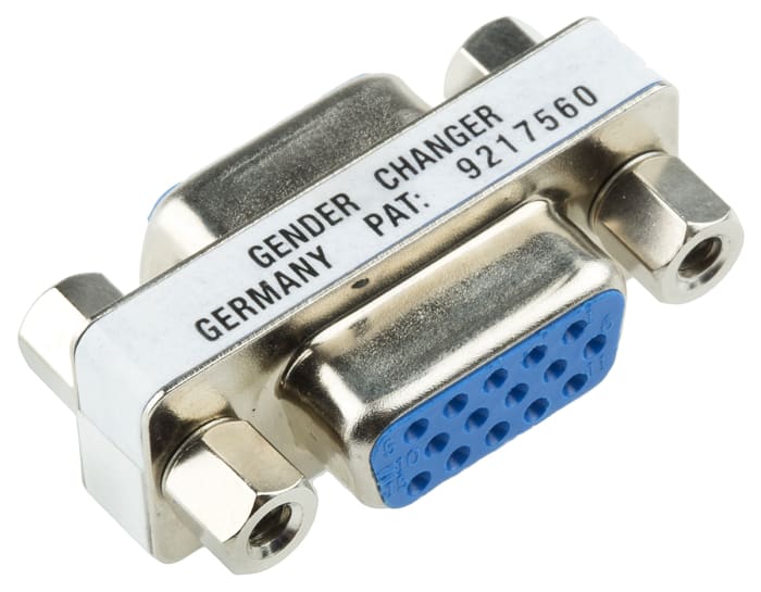 Roline D Sub Adapter Female 15 Way D-Sub to Female 15 Way D-Sub