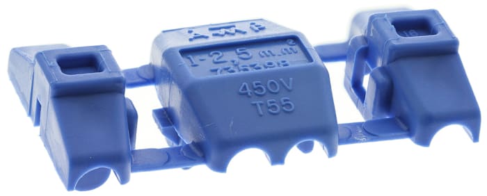 TE Connectivity Tap Splice Connector, Blue, Insulated, Tin 17 → 13 AWG