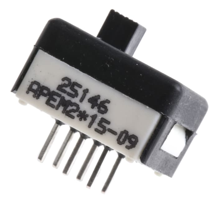 APEM PCB Slide Switch DPDT Latching 1 A @ 30 V dc Slide