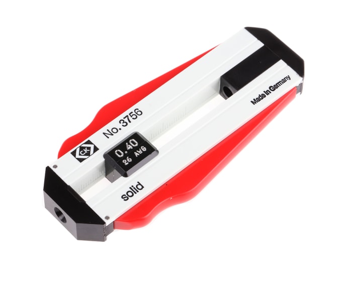 CK T3756 Series Wire Stripper, 0.4mm Max, 98 mm Overall