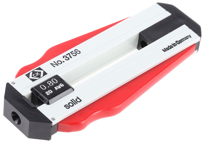 CK T3756 Series Wire Stripper, 0.8mm Max, 98 mm Overall