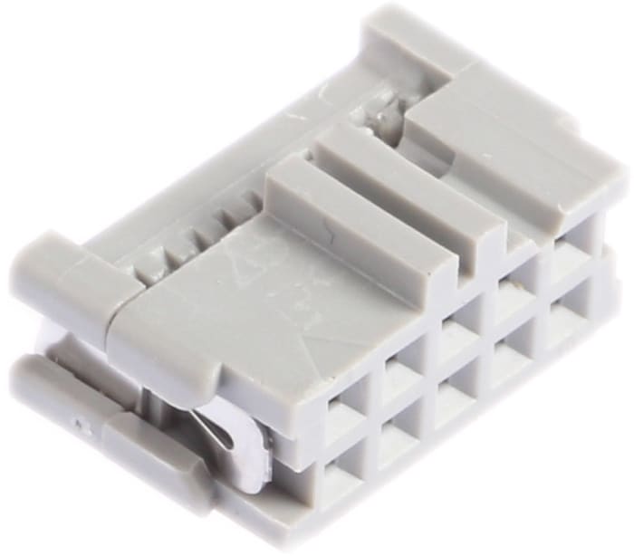 3M 10-Way IDC Connector Socket for Cable Mount, 2-Row