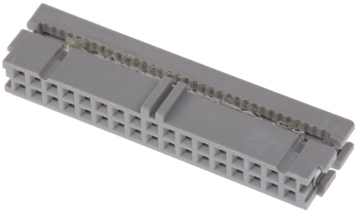 3M 34-Way IDC Connector Socket for Cable Mount, 2-Row