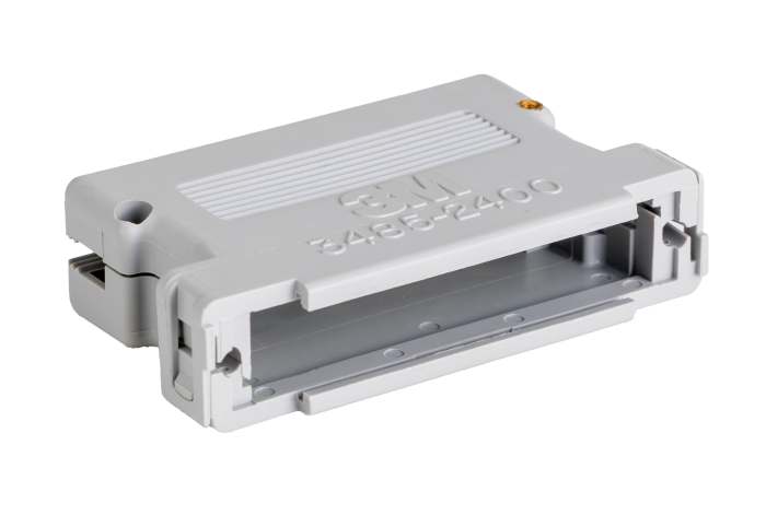 3M 3485 Series PBT D Sub Backshell, 37 Way