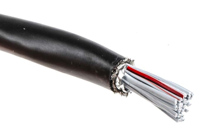 Câbles en nappe 3M 26 voies, pas de 1.27mm 28 AWG, Noir