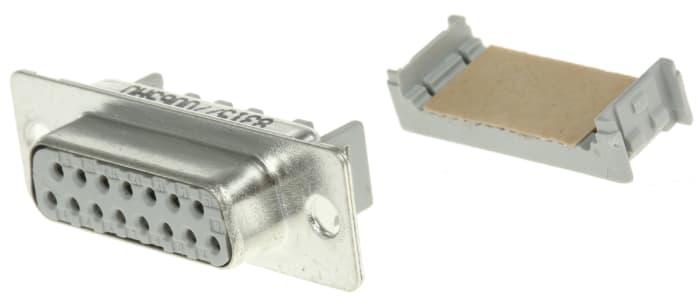3M, 8300 2.74mm Pitch 15 Way IDC D-sub Connector, Socket, Steel Shell
