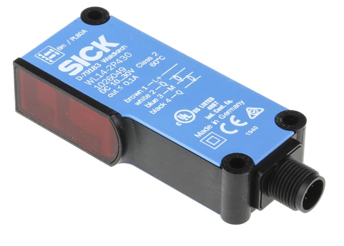 Sick Retroreflective Photoelectric Sensor, Block Sensor, 150 mm → 6 m Detection Range