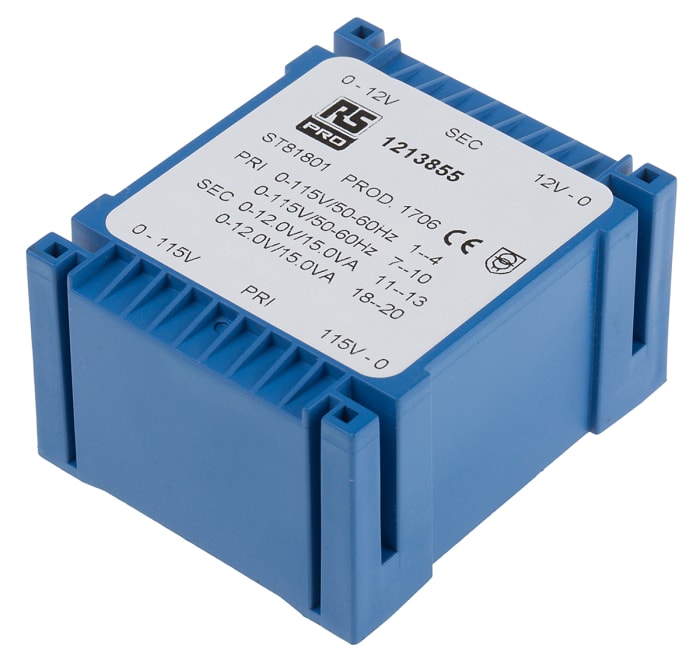 RS PRO Трансформатор для установки на печатную плату