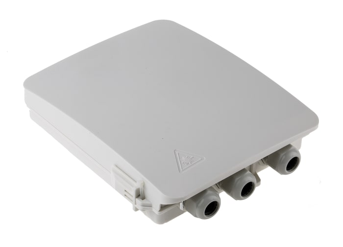 RS PRO 8 Port Simplex/Duplex Indoor / Outdoor Distribution Box