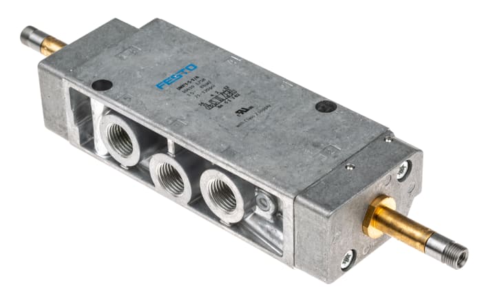 Electrodistributeur pneumatique Festo série JMFH fonction 5/2, Bobine/Assistée, G 1/4, 48 V dc, 240 V ac