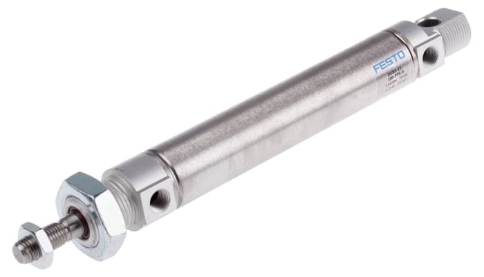 Vérin pneumatique Festo DSNU 559286 Double Action , alésage de 25mm, course de 100mm Mâle G 1/8