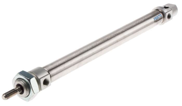 Pneumatický válec, řada: DSNU DSNU-20-200-P-A Samec G 1/8 7.2 g @ 10 mm Stroke 186.8 g @ 0 mm Stroke Festo
