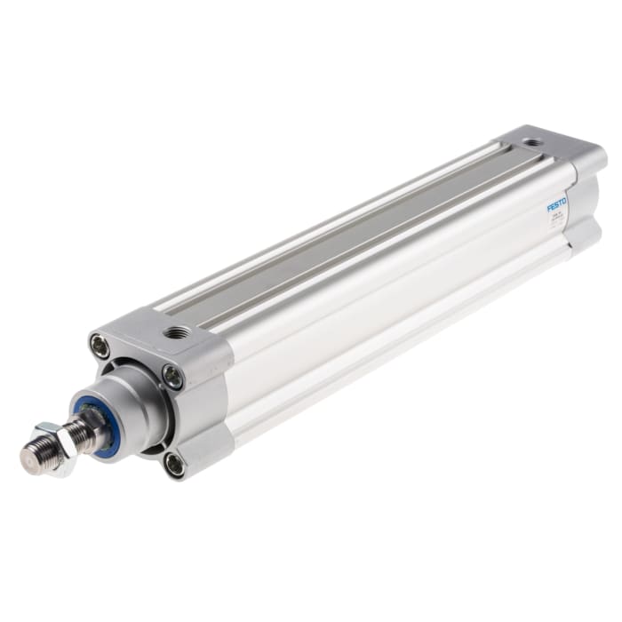 Festo Pneumatic Piston Rod Cylinder - 1376311 50 mm Bore, 250 mm DSBC Series, Double Acting Acting