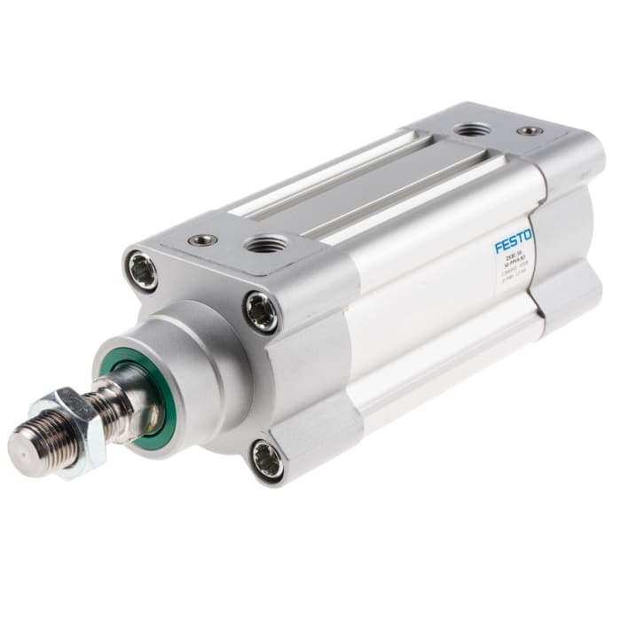 Festo Pneumatic Piston Rod Cylinder - 1366950, 50mm Bore, 50mm Stroke, DSBC Series, Double Acting