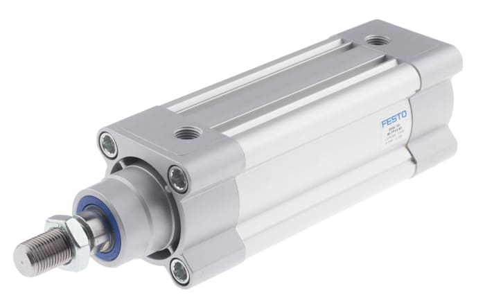 Festo Pneumatic Piston Rod Cylinder - 1376306, 50mm Bore, 80mm Stroke, DSBC Series, Double Acting