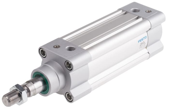 Festo Pneumatic Piston Rod Cylinder - 1366951, 50mm Bore, 80mm Stroke, DSBC Series, Double Acting
