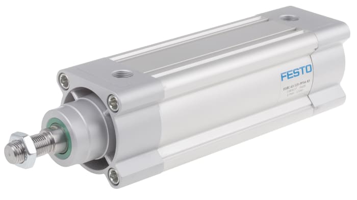 Vérin pneumatique profilé Festo DSBC 1383637 Double Action , alésage de 63mm, course de 125mm Mâle G 3/8