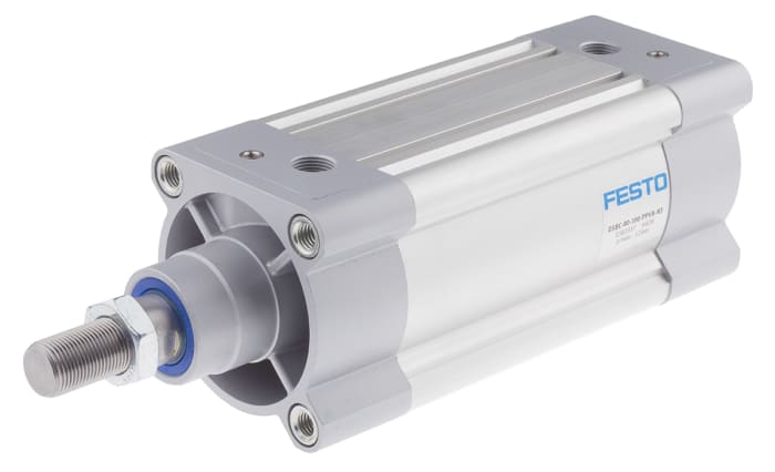 Festo Pneumatic Piston Rod Cylinder - 1383337, 80mm Bore, 100mm Stroke, DSBC Series, Double Acting