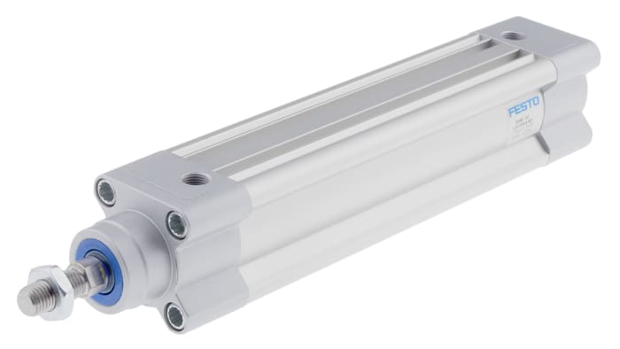 Festo Pneumatic Piston Rod Cylinder - 1376472 32 mm Bore, 125 mm DSBC Series, Double Acting Acting