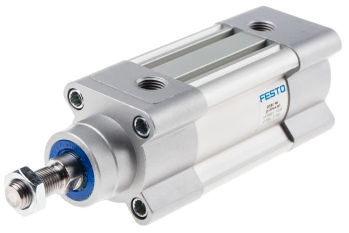 Festo Pneumatic Piston Rod Cylinder - 1376903, 40mm Bore, 25mm Stroke, DSBC Series, Double Acting
