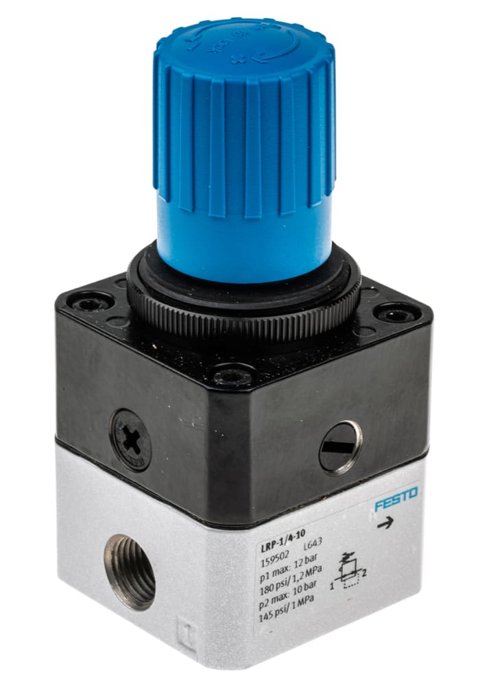 Pneumatický regulátor, přípojka portu: G 1/4 2300L/min 1/4in G -10°C Festo