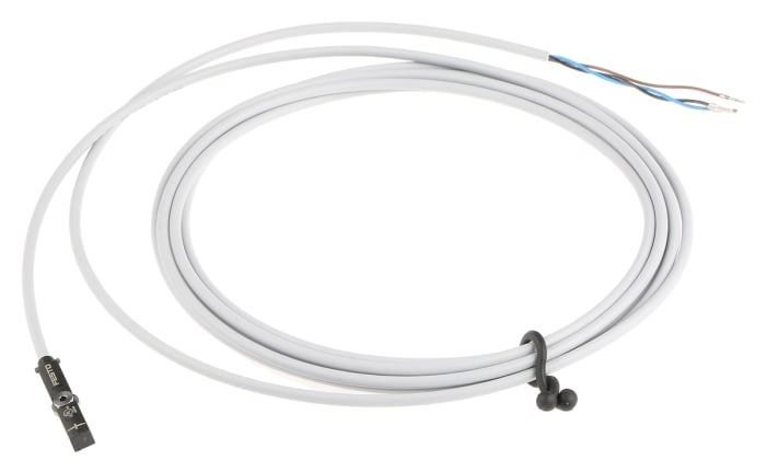 Festo Magneto Resistive Pneumatic Position Detector, IP65, IP68, IP69K, 24V dc, NO Operation, SMT-8, with LED