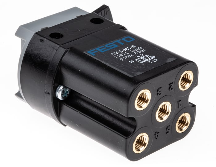 SV5M5B Festo Festo 5/2, Monostable Pneumatic Manual Control Valve