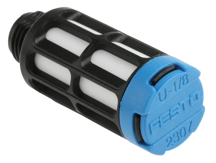 U1/8 Festo Festo U Series Pneumatic Silencer 1215866 RS Components