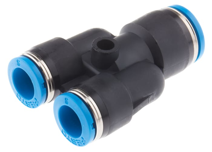 QSY108 Festo Festo QSY Series Y TubetoTube Adaptor, Push In 10 mm
