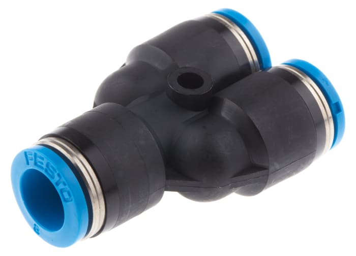 QSY8 Festo Racor neumático Festo QSY, Adaptador de tubo a tubo en Y