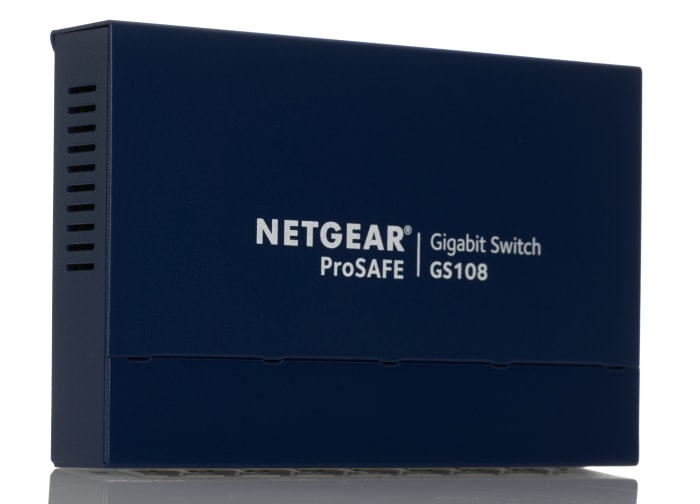 GS108UK Netgear | Switch Ethernet ProSAFE GS108 Netgear, 8 puertos