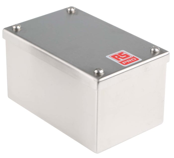 RS PRO RS PRO 304 Stainless Steel Satin Adaptable Enclosure Box