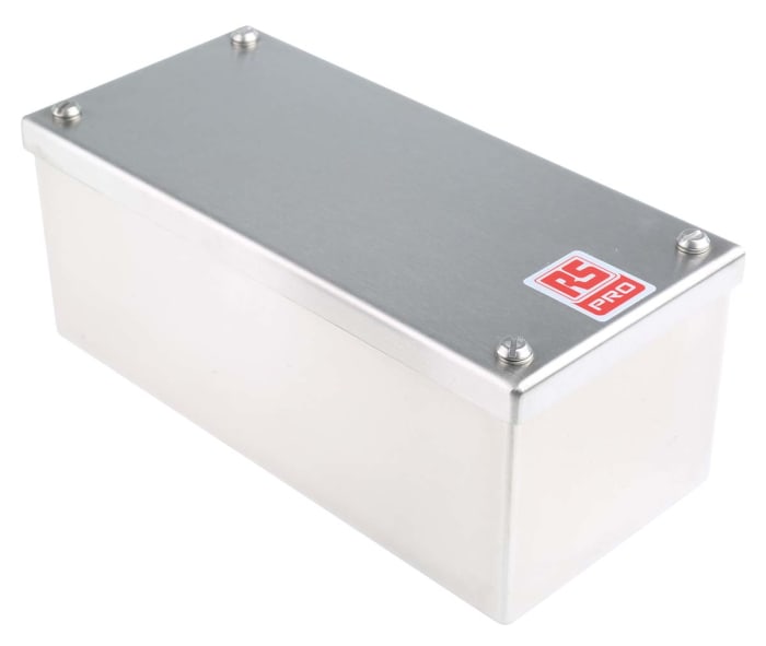 RS PRO RS PRO 304 Stainless Steel Satin Adaptable Enclosure Box