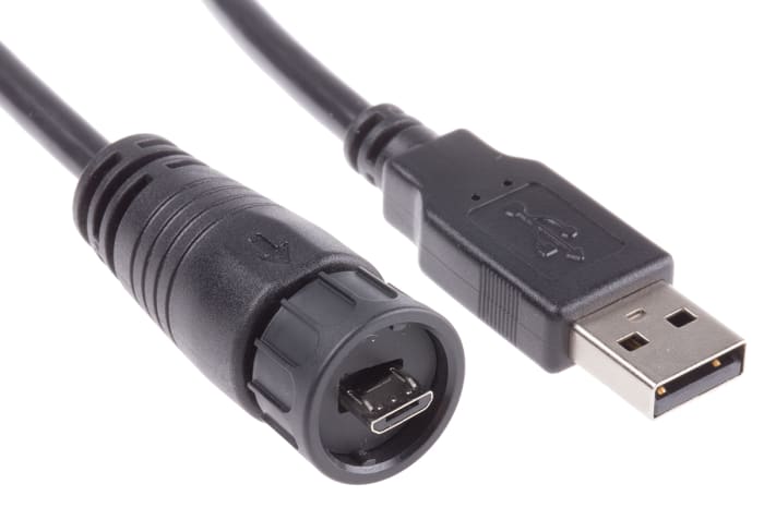 RS PRO | RS PRO USB Cable, Male Micro USB Type B to Male USB Type