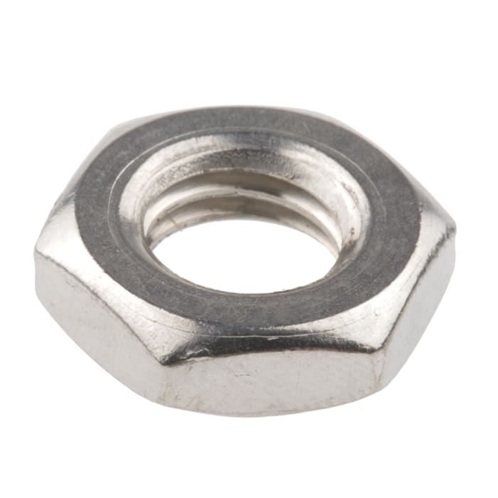 RS PRO Stainless Steel Hex Nut, DIN 439B, M10
