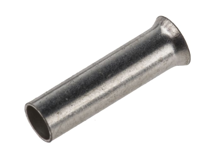 JST, WE Crimp Bootlace Ferrule, 10mm Pin Length, 2.2mm Pin Diameter, 2.5mm² Wire Size