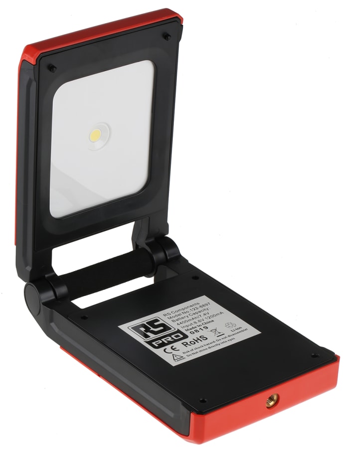 RS PRO | RS PRO Rechargeable LED Industrial Site Light Work Light, 1000 ...