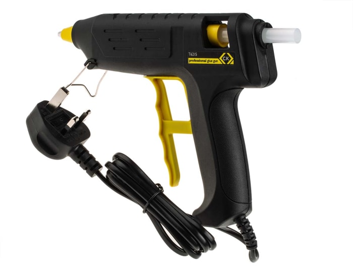 CK 11mm 80W Corded Glue Gun UK Plug