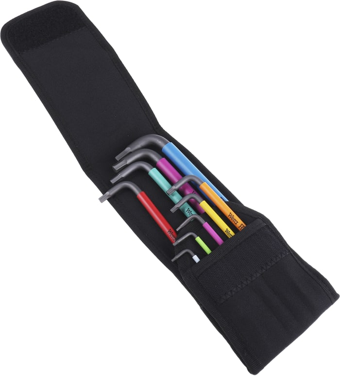 05022639001 Wera Wera 9 piece L Shape Imperial Hex Key Set 5 64