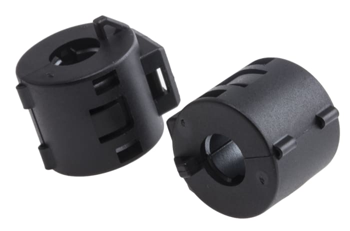 RS PRO Openable Ferrite Clamp, 19.5 Dia. x 23mm, For Computer Peripherals, Digital TV, Internal & External Power