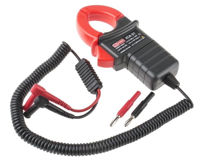 RS PRO Current Clamp, AC Adapter, 400A ac AC Max, Current, Voltage Output