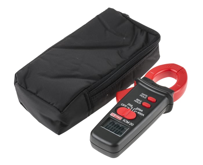 RS PRO RS PRO ICM20 Clamp Meter, Max Current 400A ac CAT III 600 V