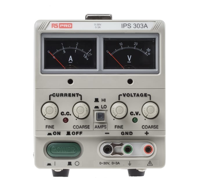 RS PRO Bench Power Supply, 0 → 30V, 3A, 1-Output, 90W