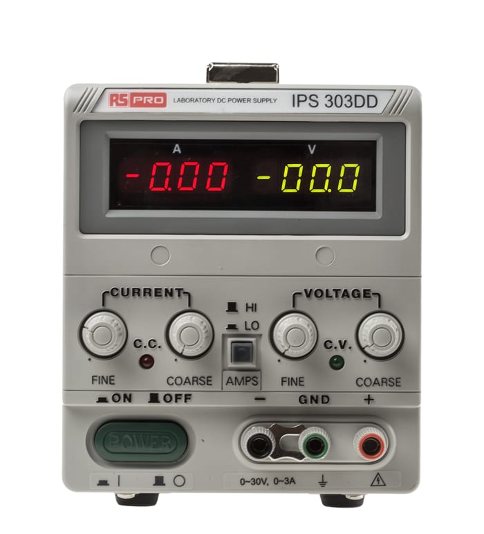 RS PRO Bench Power Supply, 0 → 30V, 3A, 1-Output, 90W