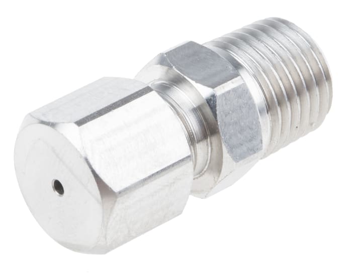 RS PRO 1/4 NPT Compression Fitting for Use with Thermocouple or PRT Probe, 1.5mm Probe, RoHS Compliant Standard