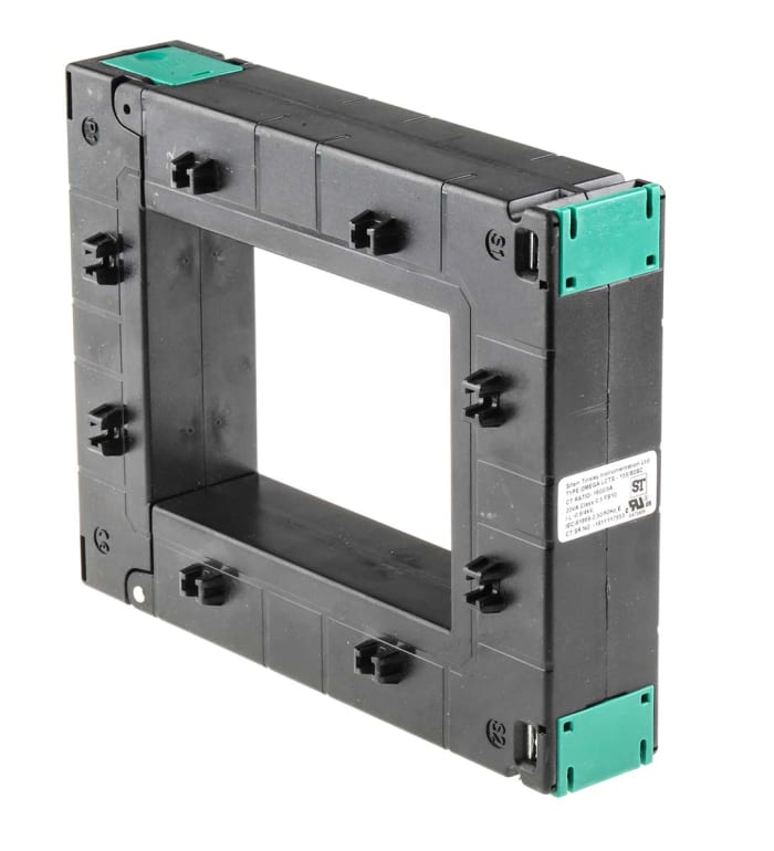 Sifam Tinsley Omega10 Series Clip Fit Current Transformer, 1600:5, 120 x 80mm Bore