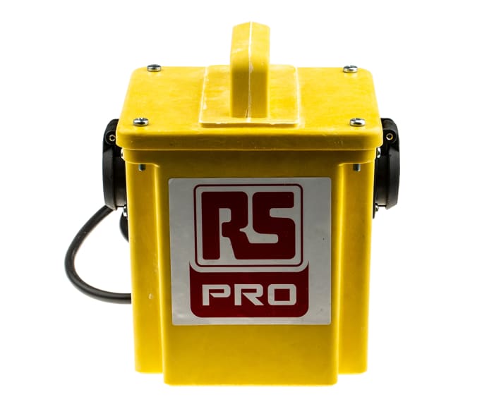 RS PRO 750 VA Intermittent 5 Mins on 15 Mins off Site Transformer, 230V ac Primary, 230V Secondary