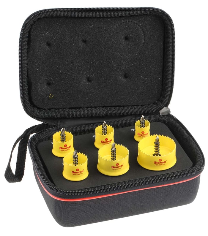 Starrett hole saw set clearance